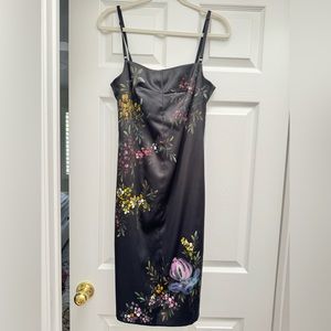 Mandalay Designs Hand painted Black Dress